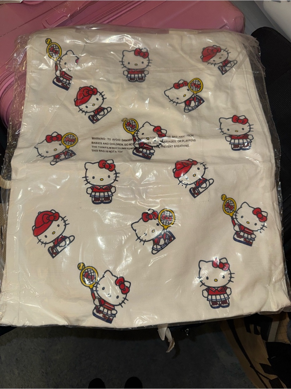 New Hello Kitty Tennis Tote Bag